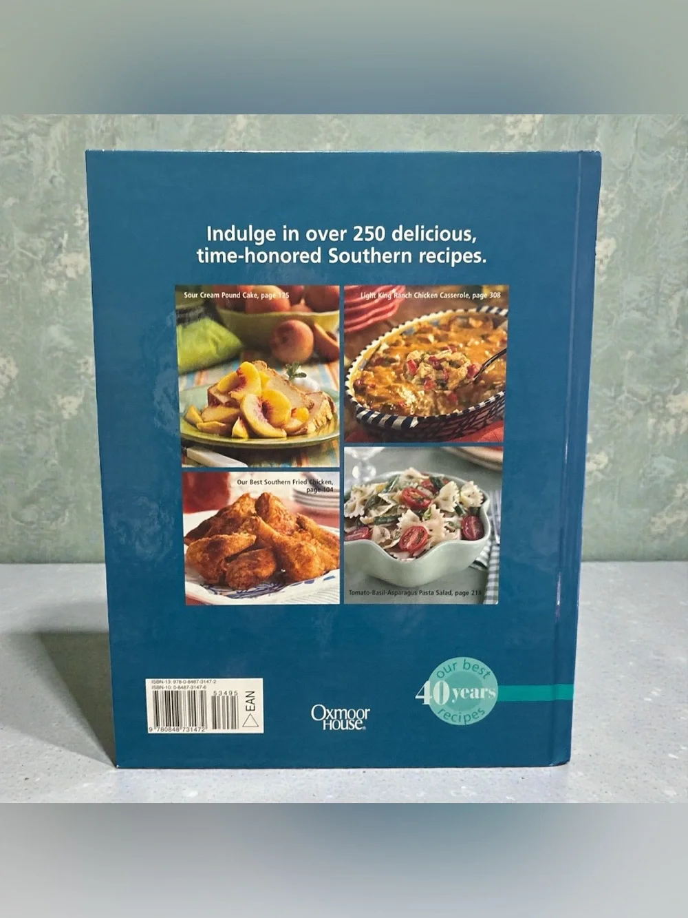 Southern Living 40 Years of Our Best Recipes Cookbook - 2007